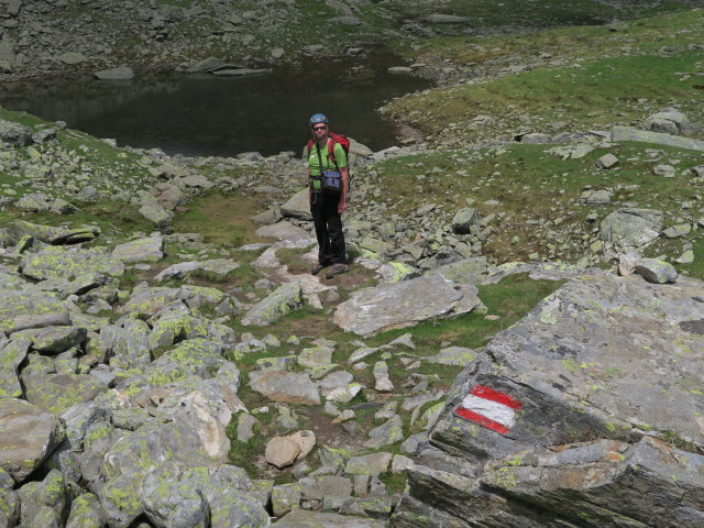 Helmut auf Weg 913 zwischen Schleinitz und Neualplseen