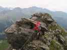 Schleinitz-Klettersteig: Hannelore am Mittleren Sattelkopf, 2.697 m