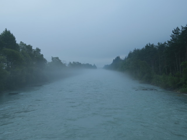 Drau bei Nikolsdorf, 641 m (9. Juli)