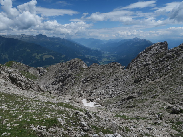 Rudnigweg zwischen Rudnigkofel und Hochstadel (9. Juli)