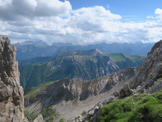 vom Rudnigweg Richtung S&uuml;dosten (9. Juli)