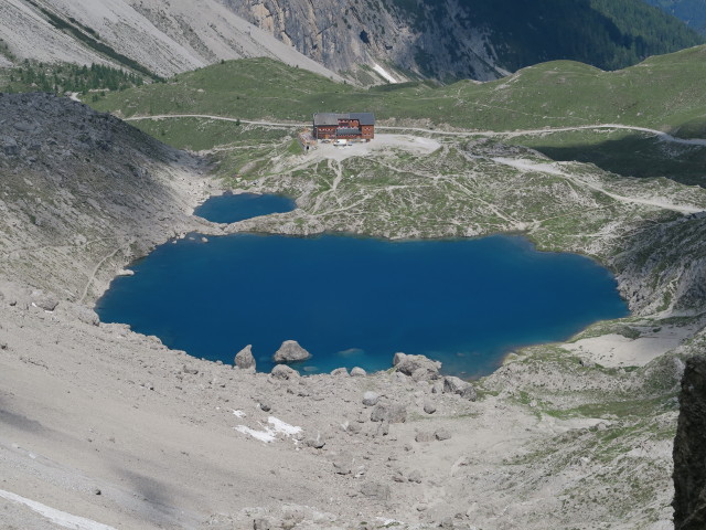 Laserzsee vom Laserzt&ouml;rl aus (10. Juli)