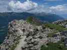 Rudnigweg zwischen Rudnigkofel und Hochstadel (9. Juli)