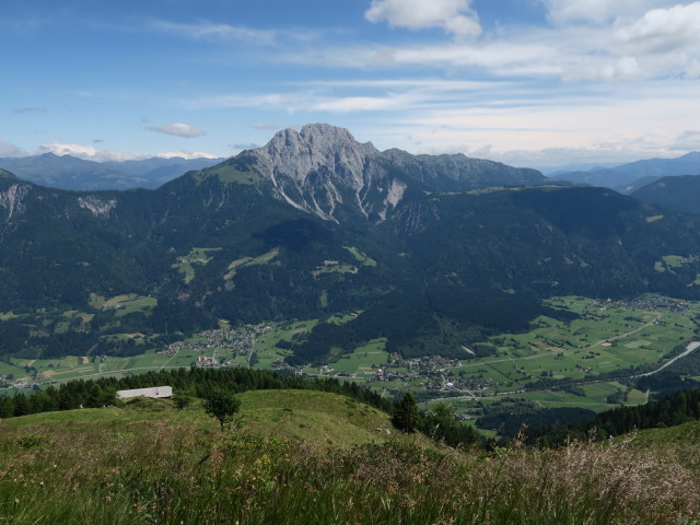 Reißkofel von der Nölblinger Höhe aus (16. Juli)