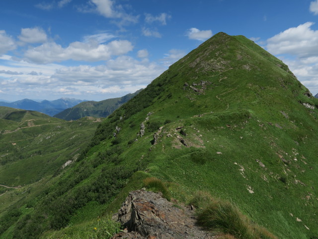 Weg 425 zwischen Findenigkofel und Lodinutpass (16. Juli)