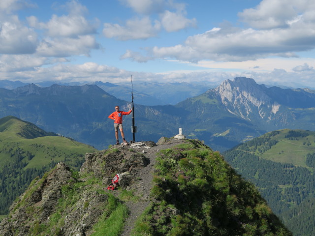 Ich am Kleinen Trieb, 2.096 m (16. Juli)