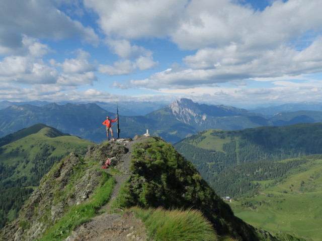 Ich am Kleinen Trieb, 2.096 m (16. Juli)