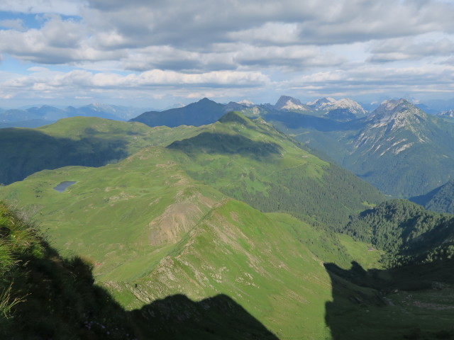 vom Kleinen Trieb Richtung Südosten (16. Juli)