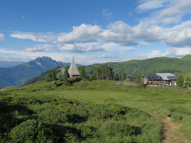 Zollnerseehütte, 1.738 m (16. Juli)