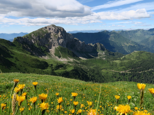 Hocheck vom Karnischen Höhenweg aus (17. Juli)