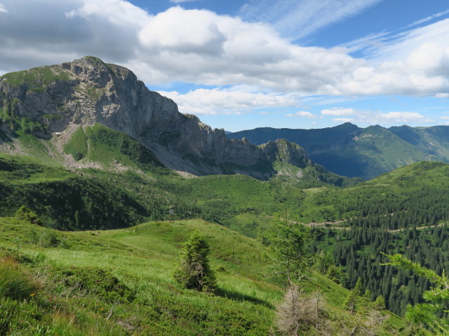 Hocheck vom Karnischen Höhenweg aus (17. Juli)