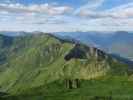 vom Monte Scarniz Richtung Süden (17. Juli)