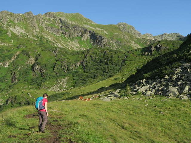 Sabine zwischen Unterem Kaltenbachsee und Mittlerem Kaltenbachsee