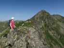 Sabine auf der Schafspitze