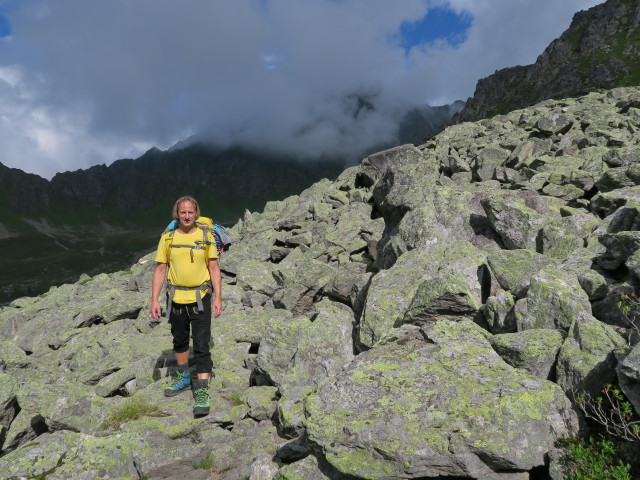 J&ouml;rg am Weg 133 im Kuhgschwez (29. Juli)