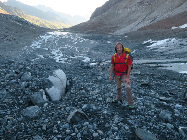 J&ouml;rg am Alpeiner Ferner (30. Juli)