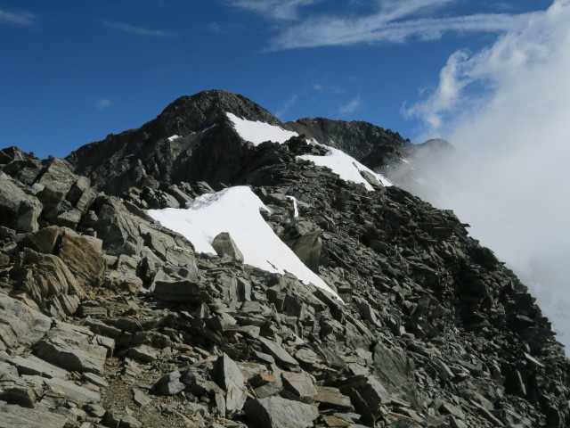 zwischen Oberer H&ouml;lltalscharte und Ruderhofspitze (30. Juli)