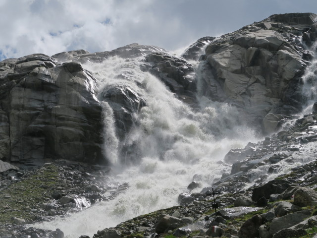 Alpeiner Bach zwischen Alpeiner Ferner und Berglastal (30. Juli)