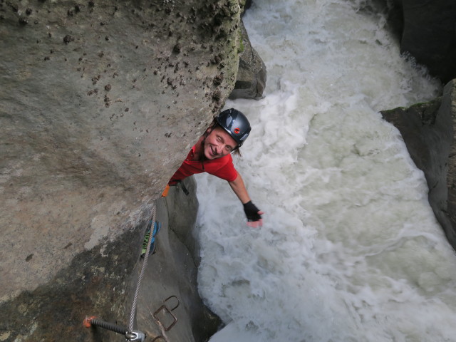 H&ouml;llenrachen-Klettersteig: J&ouml;rg (30. Juli)