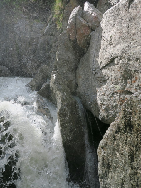 H&ouml;llenrachen-Klettersteig: Hexenkessel (30. Juli)