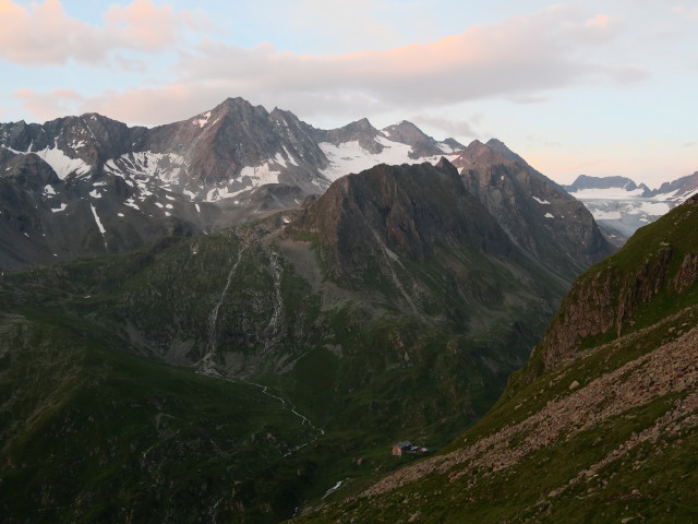 Franz-Senn-Hütte, 2.149 m (31. Juli)