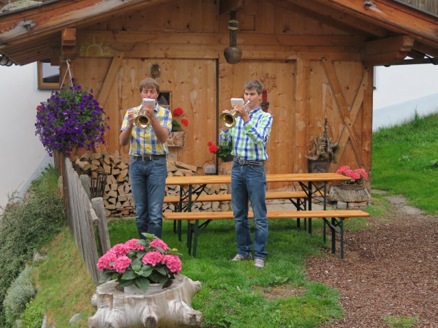 beim Alpengasthof Praxmar, 1.687 m (31. Juli)