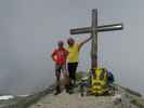 Ich und Jörg am Basslerjoch, 2.829 m (29. Juli)