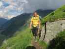 Jörg am Weg 133 zwischen Kuhgschwez und Franz-Senn-Hütte (29. Juli)