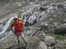 Jörg am Weg 131 zwischen Alpeiner Ferner und Berglastal (30. Juli)