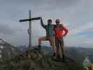 Jörg und ich am Schafgrübler, 2.922 m (31. Juli)