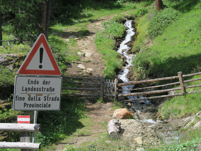 Weg 12-37 zwischen Enzianh&uuml;tte und Plimabach (6. Aug.)