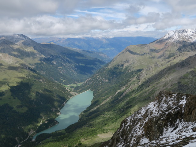 Zufrittsee vom Vorderen Rotspitz aus (6. Aug.)