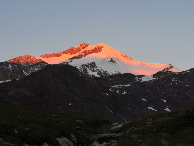 Zufallspitze von Weg 150 aus (7. Aug.)