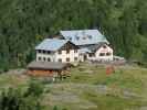 Zufallhütte vom Murmele-Klettersteig aus (6. Aug.)