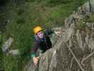 Murmele-Klettersteig: Jakob in der Sektion III (6. Aug.)