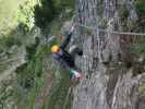 Murmele-Klettersteig: Jakob in der Sektion III (6. Aug.)