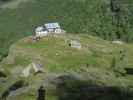 Zufallhütte vom Murmele-Klettersteig aus (6. Aug.)