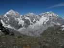 Königsspitze, Monte Zebrè und Ortler von der Madritschspitze aus (7. Aug.)