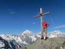 Ich auf der Madritschspitze, 3.265 m (7. Aug.)