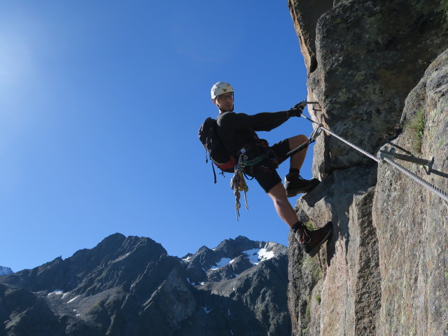 Fernau-Klettersteig: Christoph (13. Aug.)