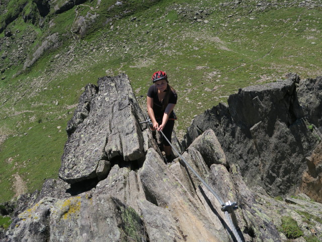 Fernau-Klettersteig: Miriam (13. Aug.)