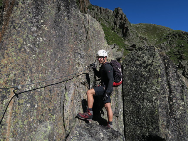 Fernau-Klettersteig: Christoph (13. Aug.)