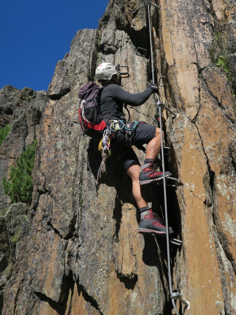 Fernau-Klettersteig: Christoph (13. Aug.)