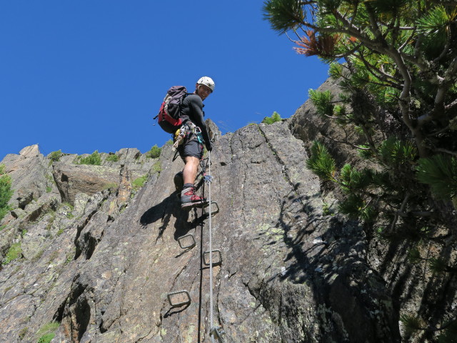 Fernau-Klettersteig: Christoph (13. Aug.)