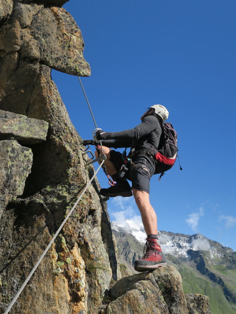 Fernau-Klettersteig: Christoph (13. Aug.)