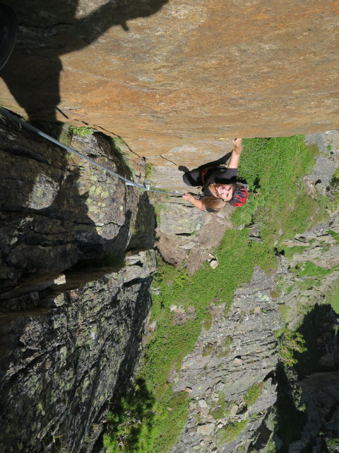 Fernau-Express-Klettersteig: Miriam (13. Aug.)