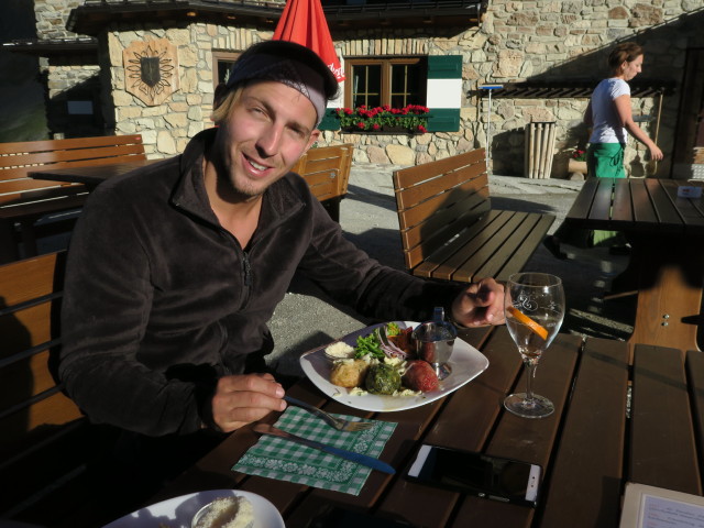 Christoph bei der Dresdner Hütte, 2.308 m (13. Aug.)