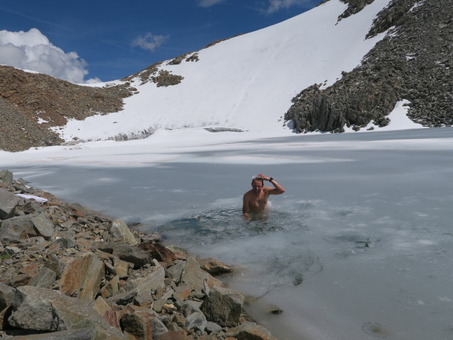 Ich im W&uuml;tenkarsee (14. Aug.)