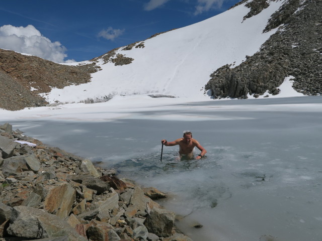 Ich im W&uuml;tenkarsee (14. Aug.)