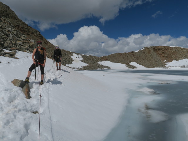 Miriam und Christoph beim W&uuml;tenkarsee (14. Aug.)